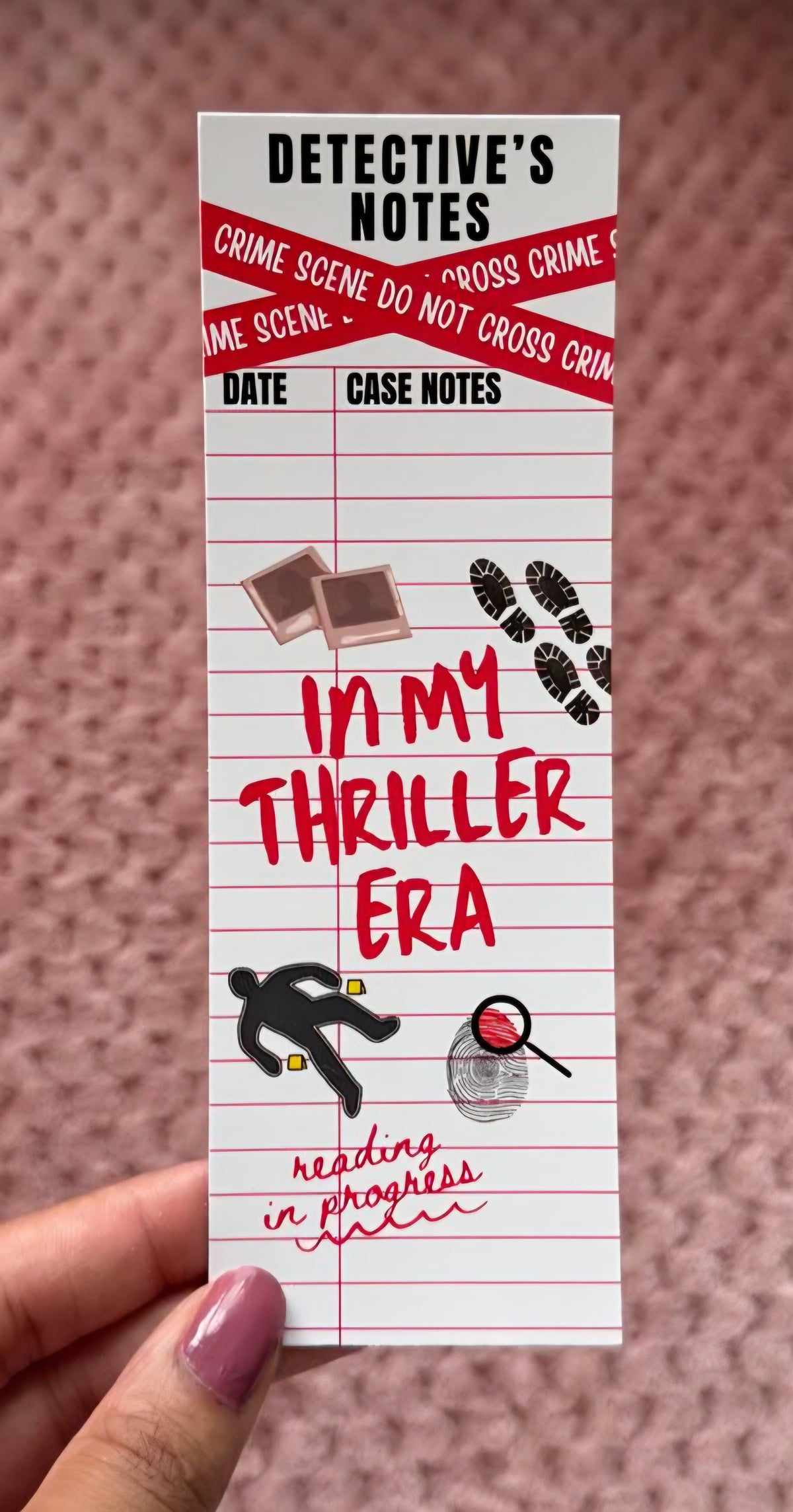 Detective's Notes Bookmark