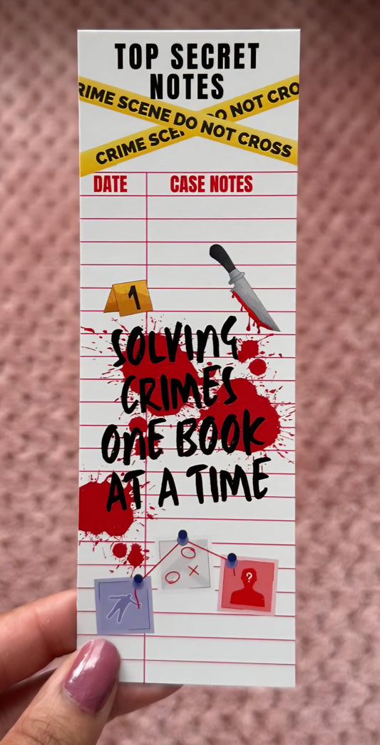 Top Secret Notes Bookmark