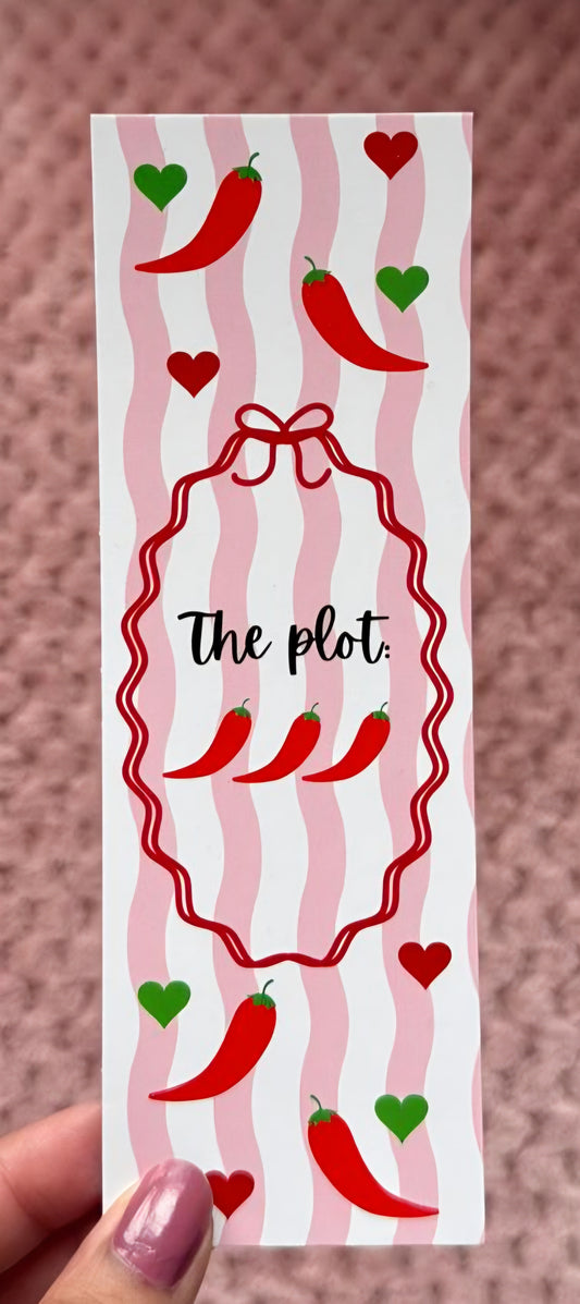 The Plot: Spicy Bookmark