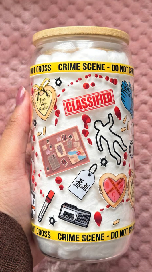 Crime Themed Cup