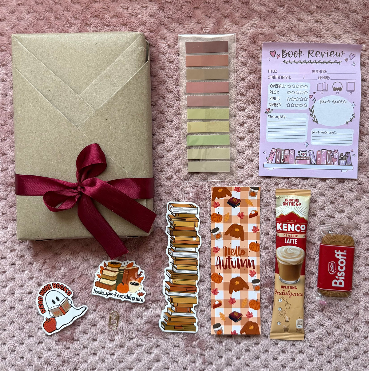 Cosy Autumn Blind Date with a book bundle box